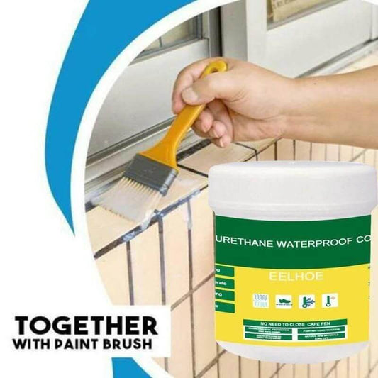 Transparent Waterproof Glue Plus Brush- Pack of 2