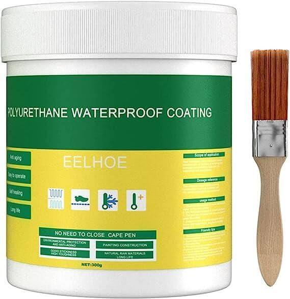 Transparent Waterproof Glue Plus Brush- Pack of 2